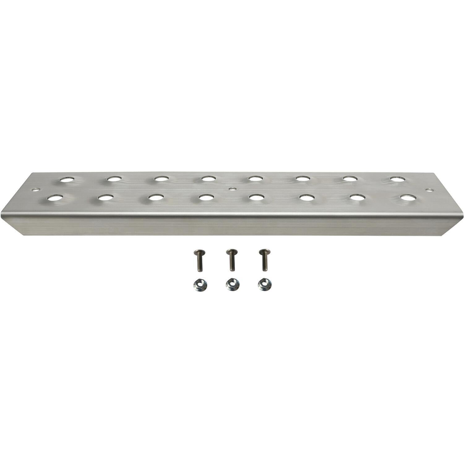 Westin HDX Stainless Drop Step Plate Replacement Kit, 15in, Brushed