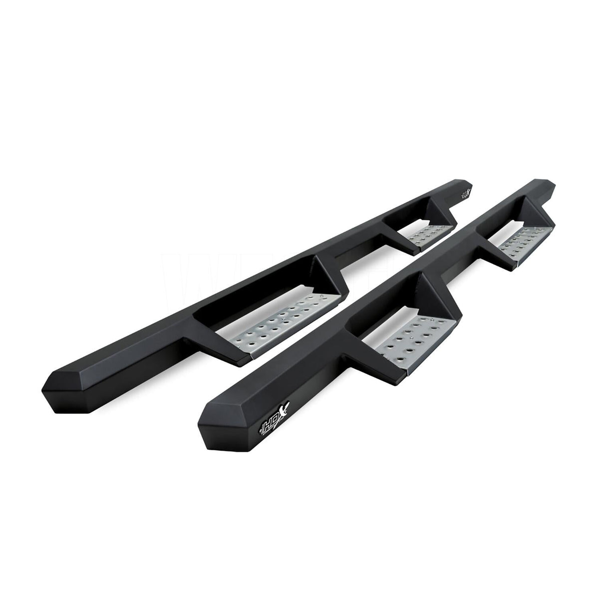 Ford Bronco 6th Gen 4-Door 2021-2026, Westin HDX Stainless Drop Nerf Step Bars, Cab Length, Textured Black