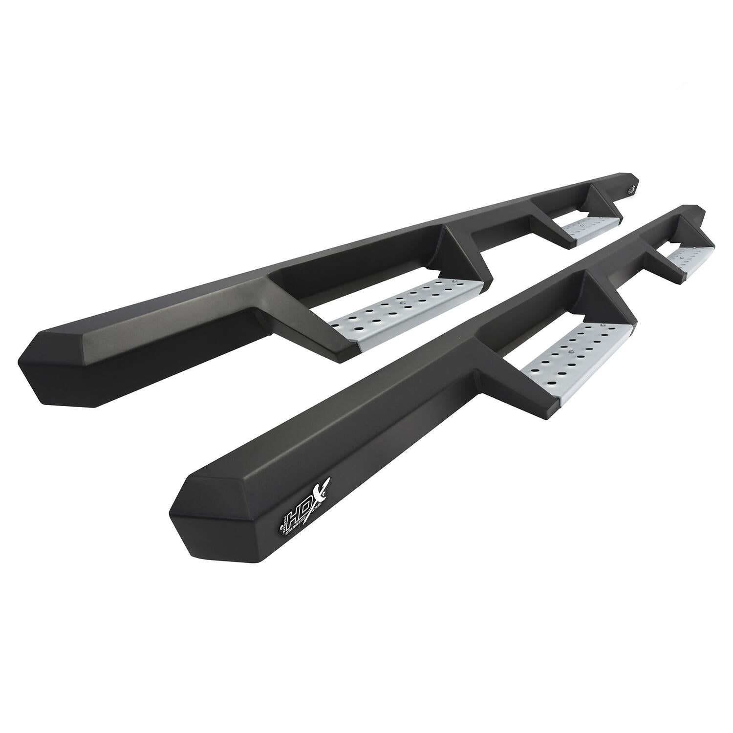 Toyota Tundra 3rd Gen Crew Cab 2022-2026, Westin HDX Stainless Drop Nerf Step Bars, Cab Length, Textured Black