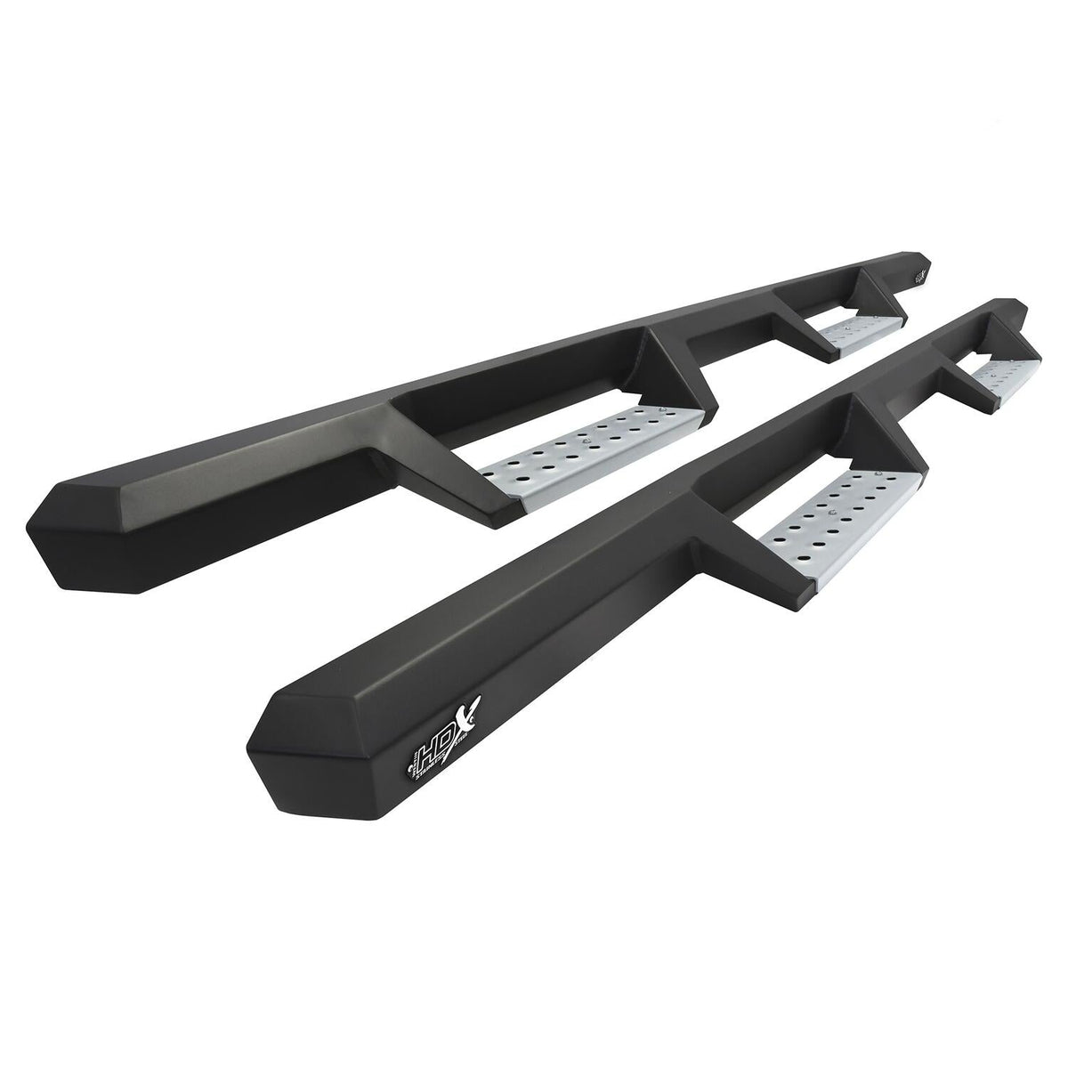 Toyota Tundra 3rd Gen Crew Cab 2022-2026, Westin HDX Stainless Drop Nerf Step Bars, Cab Length, Textured Black