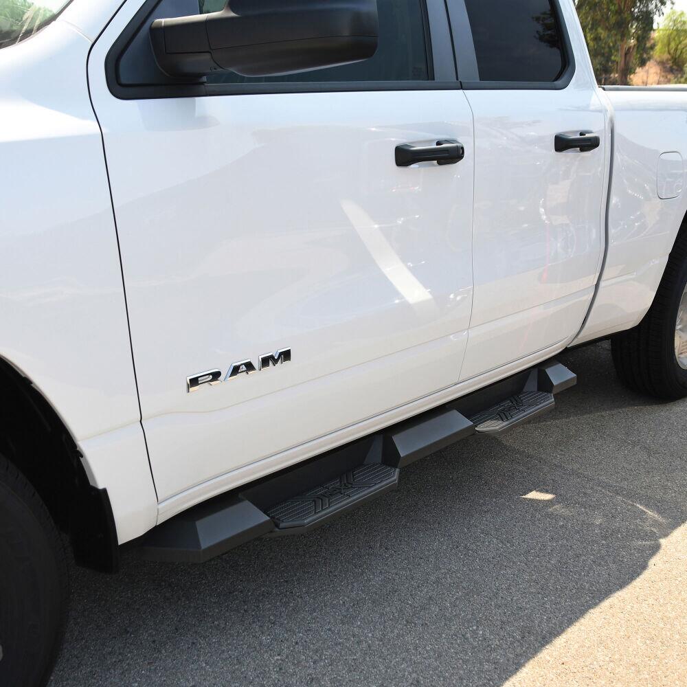 Ram 1500 2019-2026 Extended Cab, Westin HDX Drop Nerf Step Bars, Cab Length, Textured Black, view 10