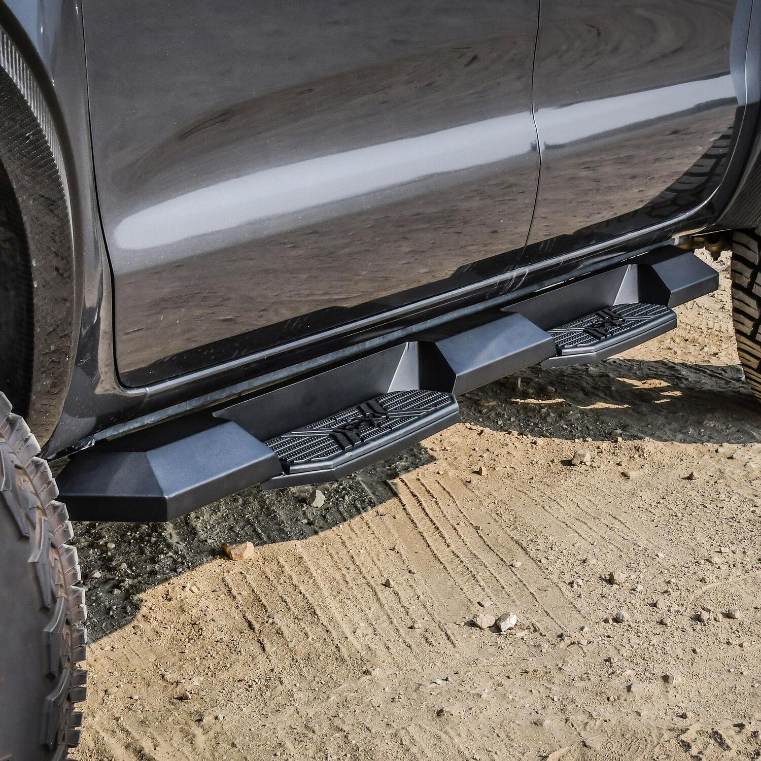 Ford Ranger 2019-2026 Crew Cab, Westin HDX Xtreme Nerf Step Bars, Cab Length, Textured Black, view 8