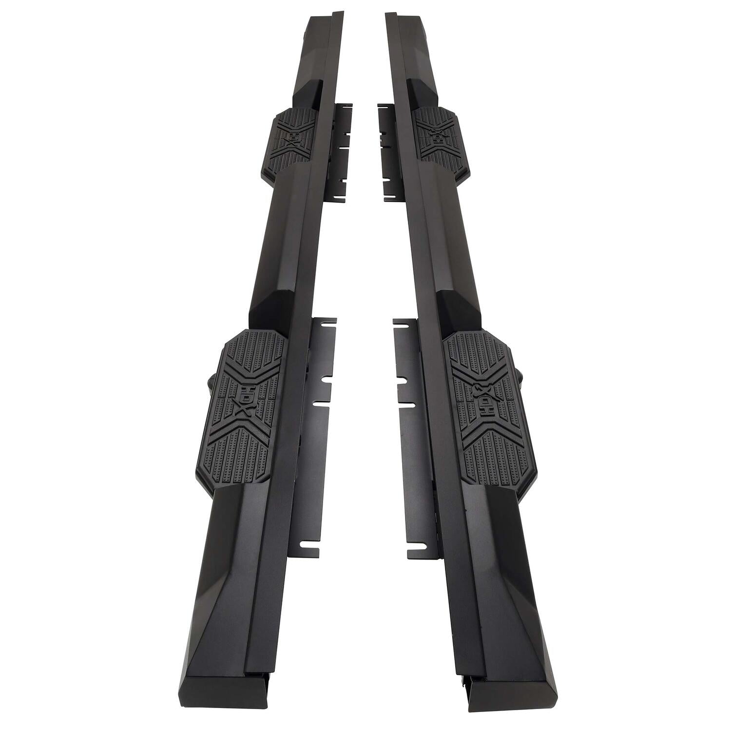 Tesla Cybertruck 2024-2026, Westin HDX Xtreme Nerf Step Bars, Cab Length, Textured Black, view 4