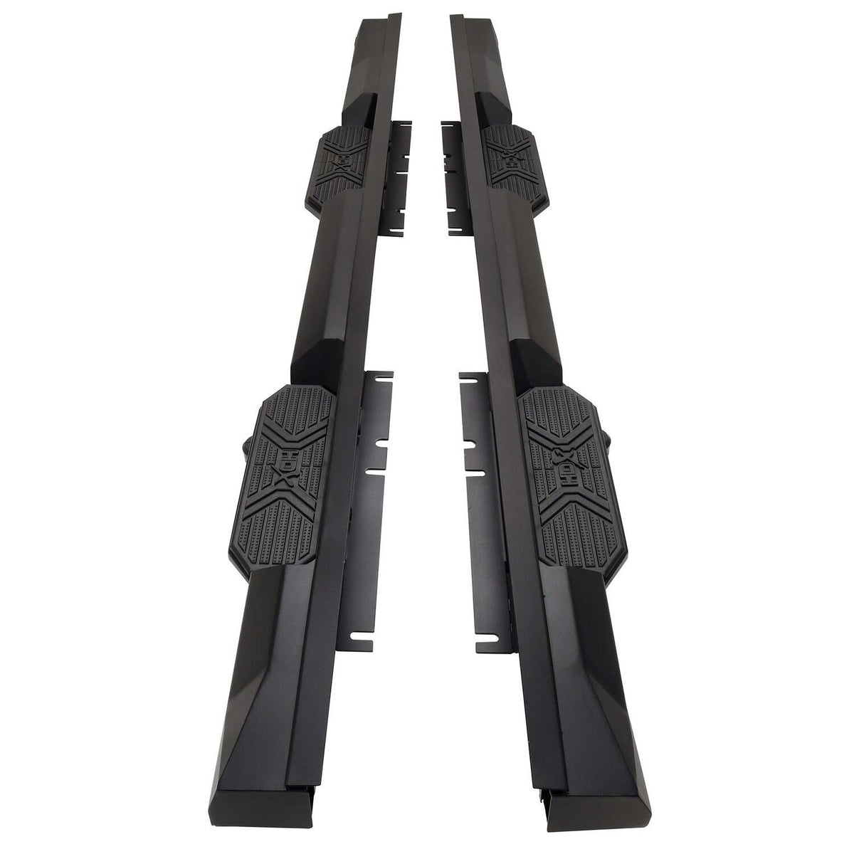 Tesla Cybertruck 2024-2026, Westin HDX Xtreme Nerf Step Bars, Cab Length, Textured Black, view 4