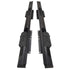 Tesla Cybertruck 2024-2026, Westin HDX Xtreme Nerf Step Bars, Cab Length, Textured Black, view 4