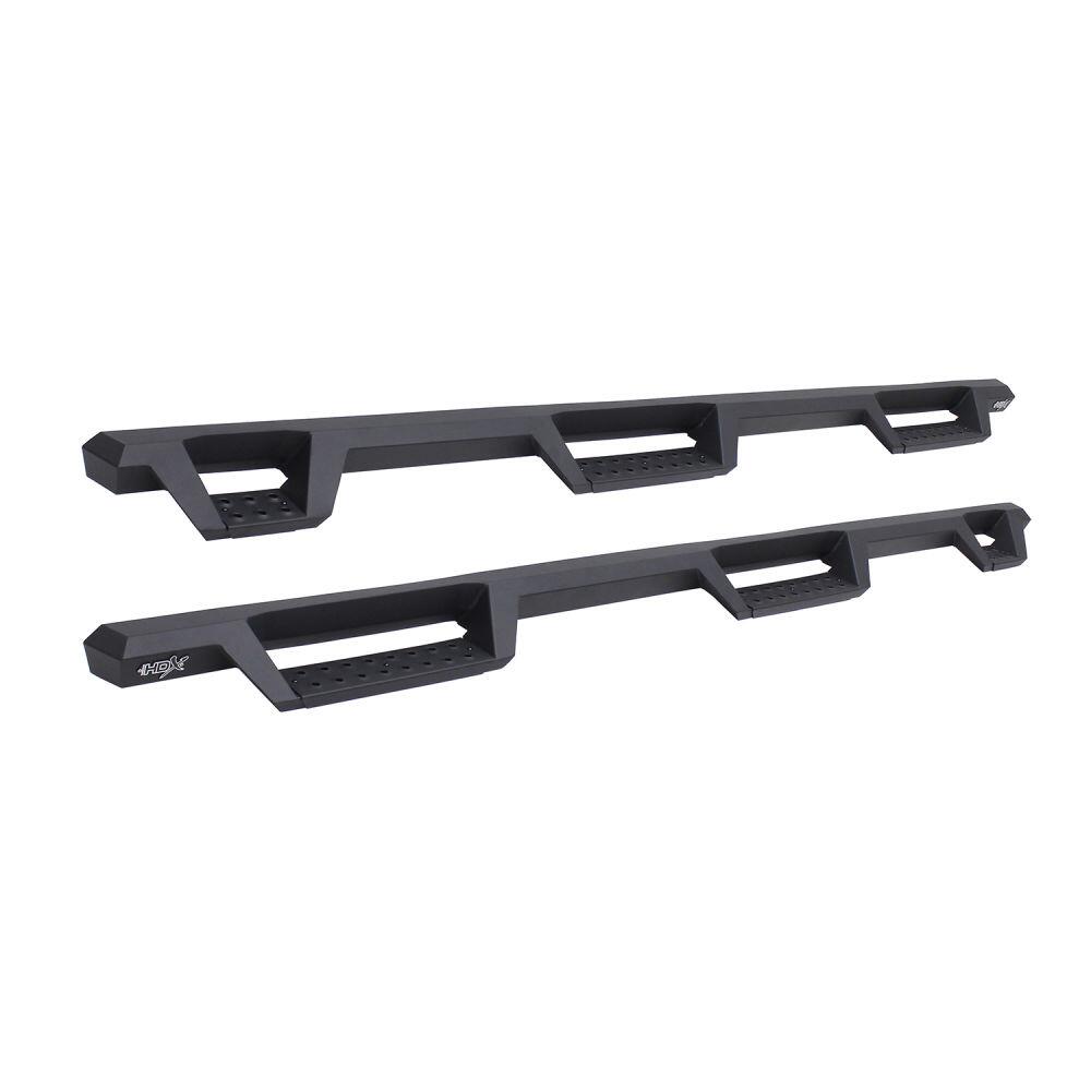 Toyota Tacoma 3rd Gen 2016-2023, Westin HDX Drop Wheel-to-Wheel Nerf Step Bars, Crew Cab 73.7in Bed, Textured Black