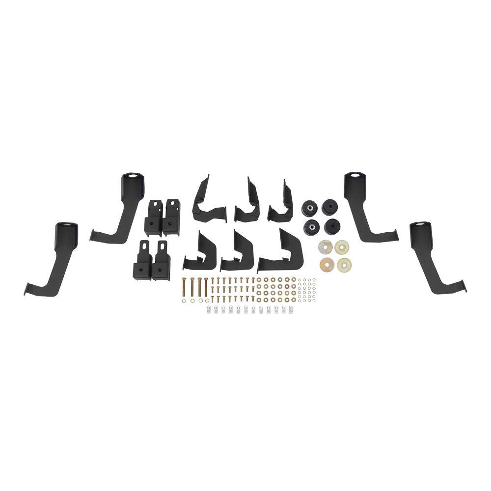 Ram 2500/3500 2011-2018 Crew Cab 98.3in Bed, Westin HDX Stainless Drop Wheel-to-Wheel Nerf Step Bars, Textured Black, view 5