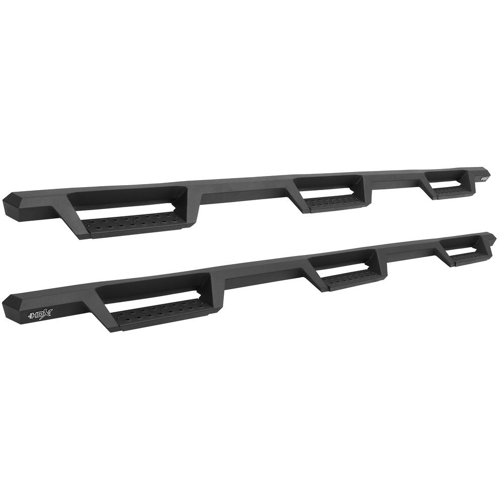 Chevrolet Silverado & GMC Sierra 2500 HD/3500 HD 2007-2019 Crew Cab, Westin HDX Drop Wheel-to-Wheel Nerf Step Bars, 97.8in Bed