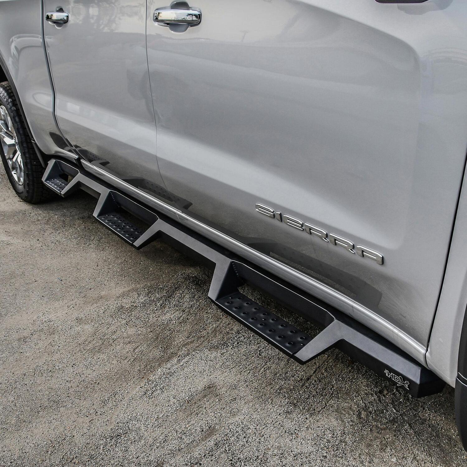 Chevrolet Silverado 1500 & GMC Sierra 1500 2019-2026 Crew Cab 79.4in Bed, Westin HDX Drop Wheel-to-Wheel Nerf Step Bars, view 2