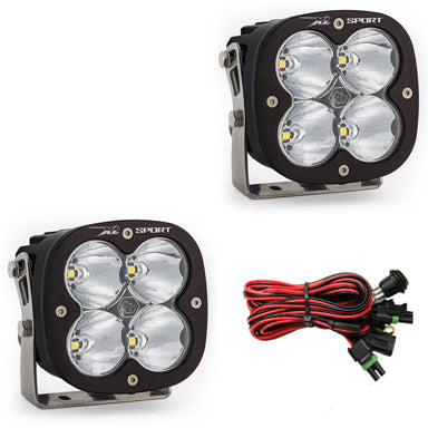 Baja Designs XL Sport Spot LED lights - Pair - White