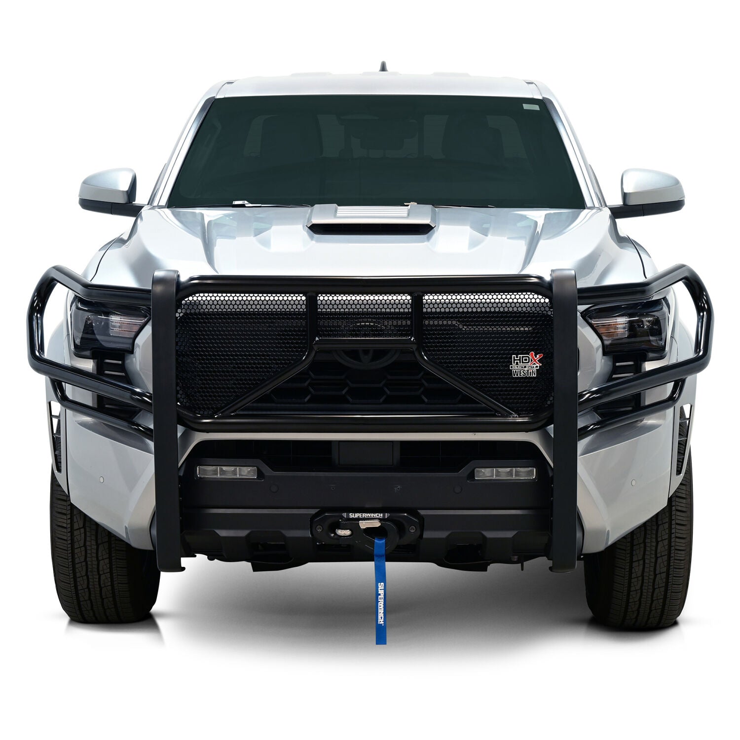 Toyota Tacoma 4th Gen 2024-2026, Westin HDX Modular Grille Guard, 3-Piece, Black, view 9