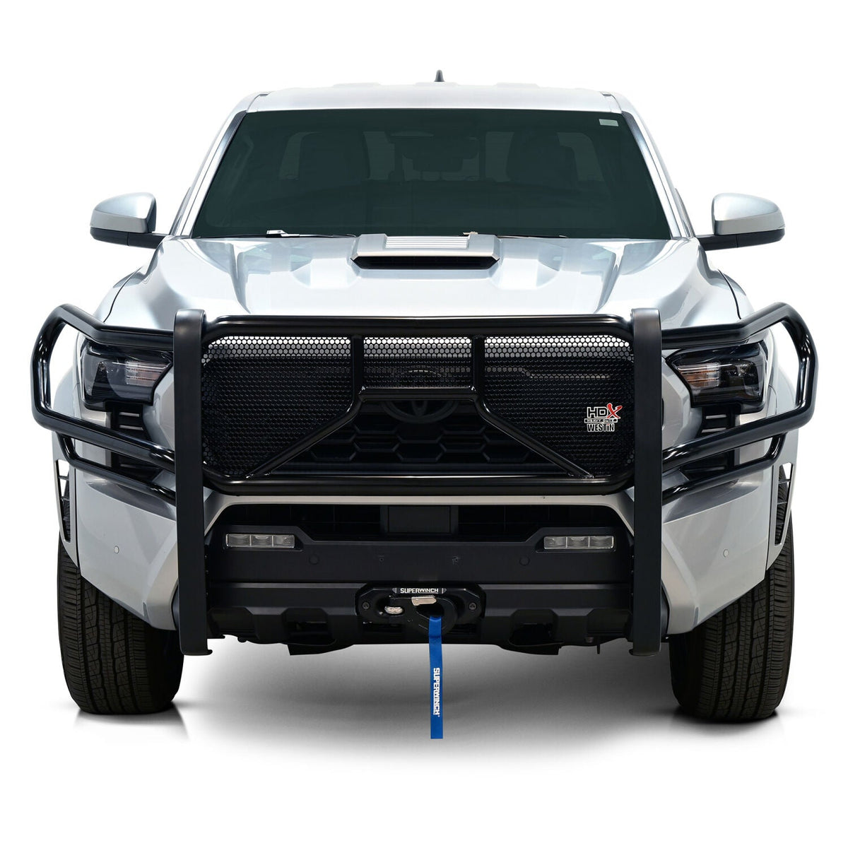 Toyota Tacoma 4th Gen 2024-2026, Westin HDX Modular Grille Guard, 3-Piece, Black, view 9