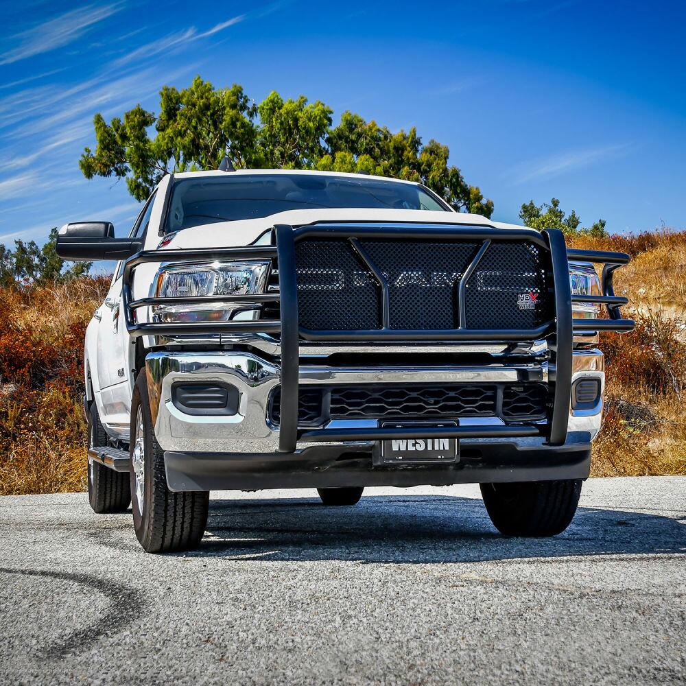 Ram 2500/3500 2019-2024, Westin HDX Grille Guard, 1-Piece, 2in Tube, Black, view 7