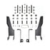 Ram 2500/3500 2019-2024, Westin HDX Grille Guard, 1-Piece, 2in Tube, Black, view 4