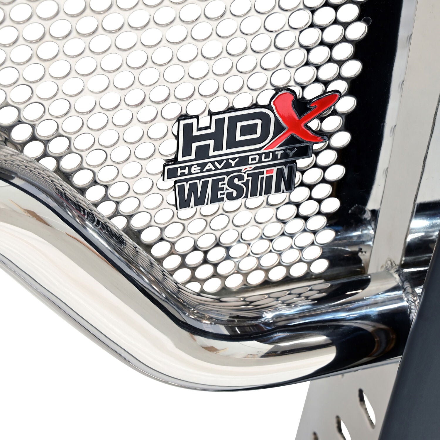 Ford F-250/F-350/F-450/F-550/F-600 Super Duty 2023-2026, Westin HDX Grille Guard, 1-Piece, 2in Tube, Polished Stainless, view 7