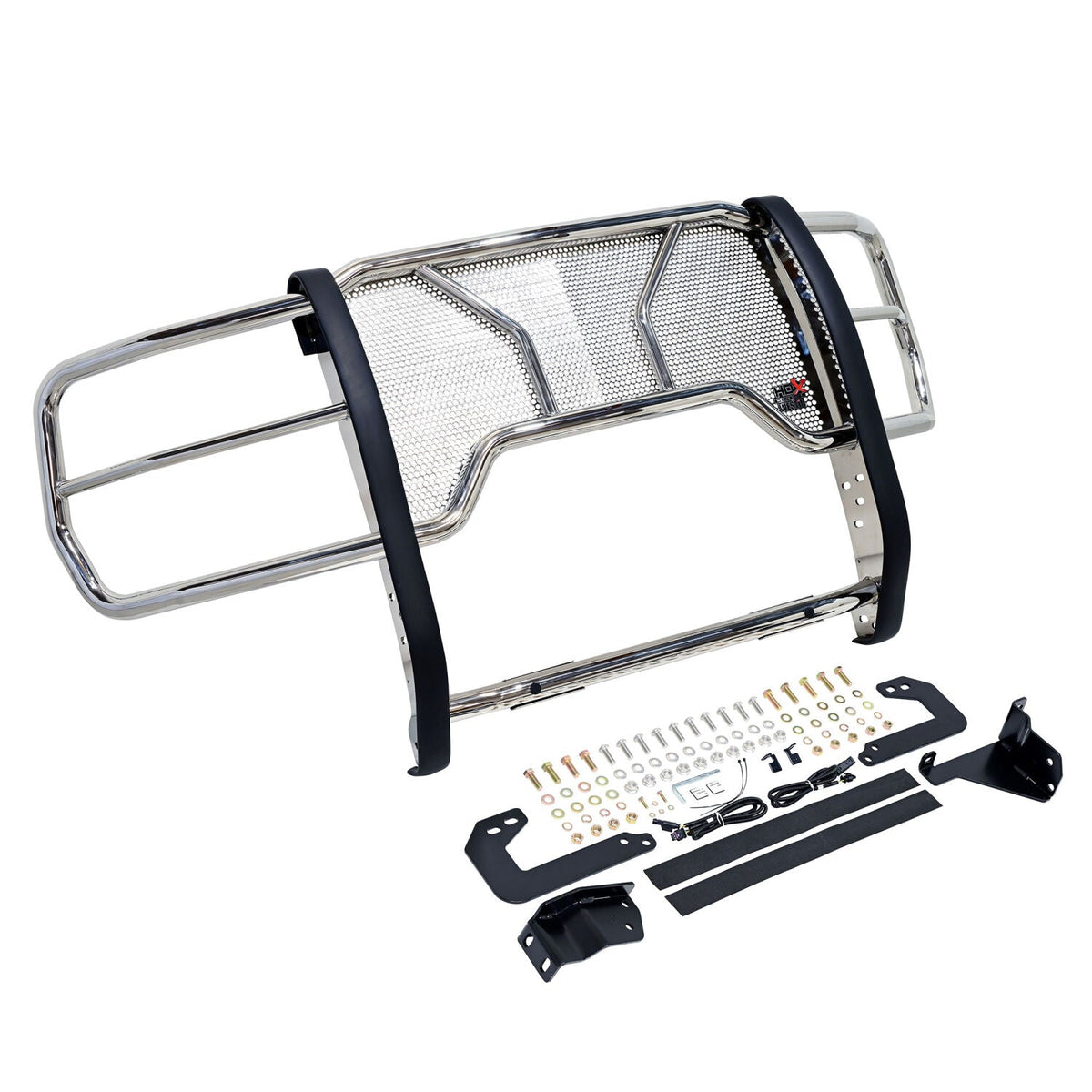 Ford F-250/F-350/F-450/F-550/F-600 Super Duty 2023-2026, Westin HDX Grille Guard, 1-Piece, 2in Tube, Polished Stainless, view 8