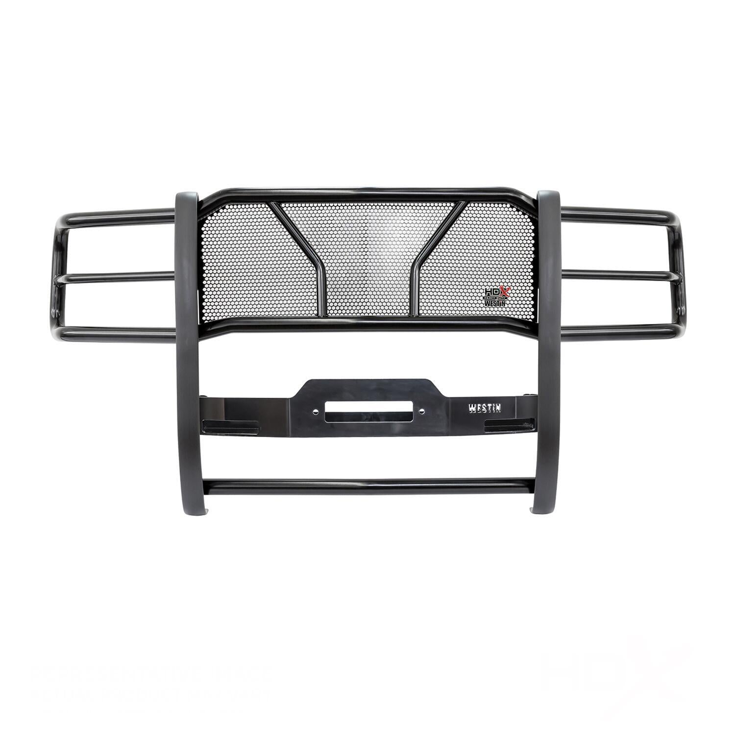 Chevrolet Silverado 2500 HD & 3500 HD 2015-2019, Westin HDX Winch Mount Grille Guard, Black