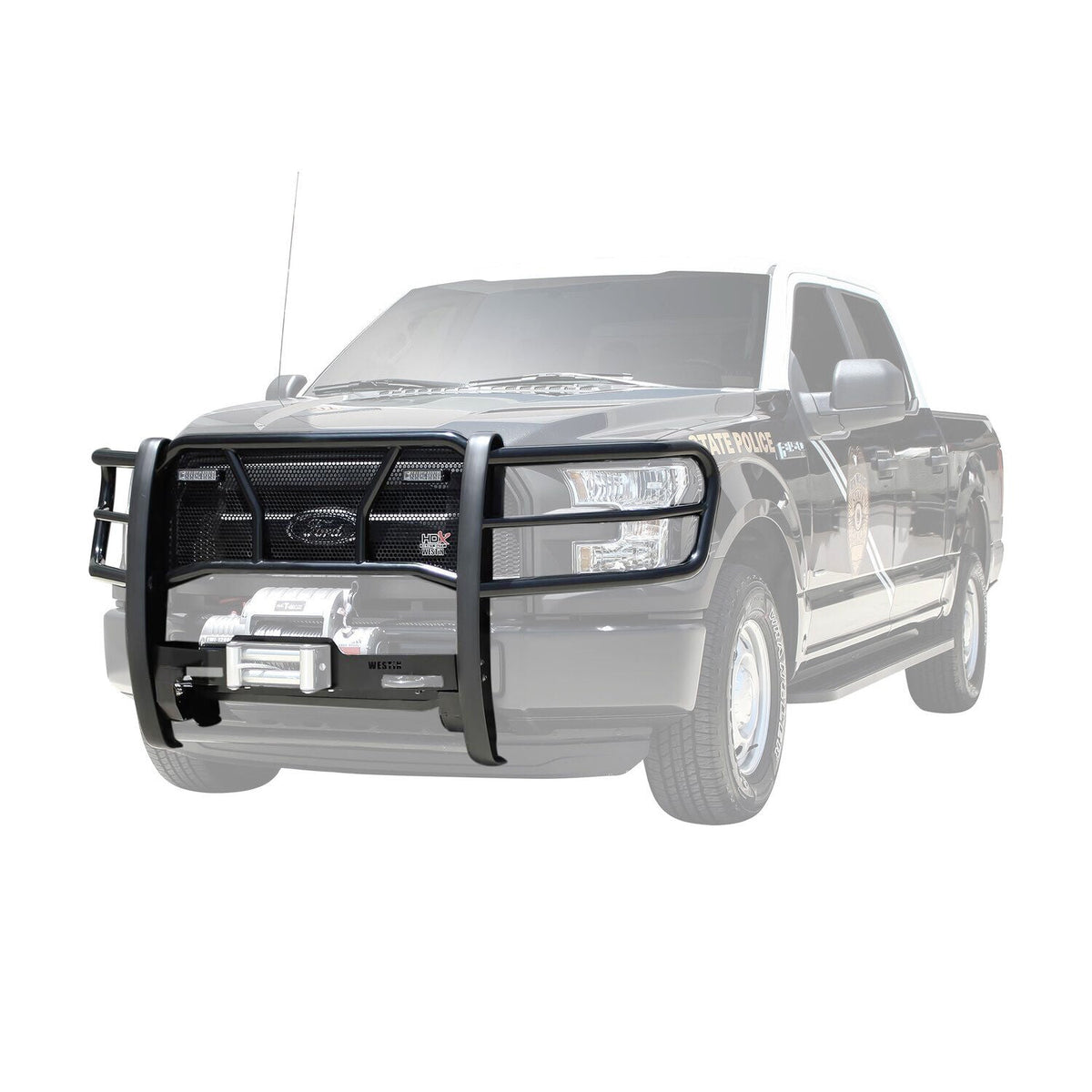 Ford F-150 2015-2020, Westin HDX Winch Mount Grille Guard, Black