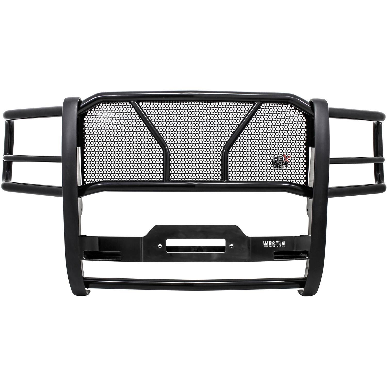 Chevrolet Silverado 1500 2016-2019, Westin HDX Winch Mount Grille Guard, Black
