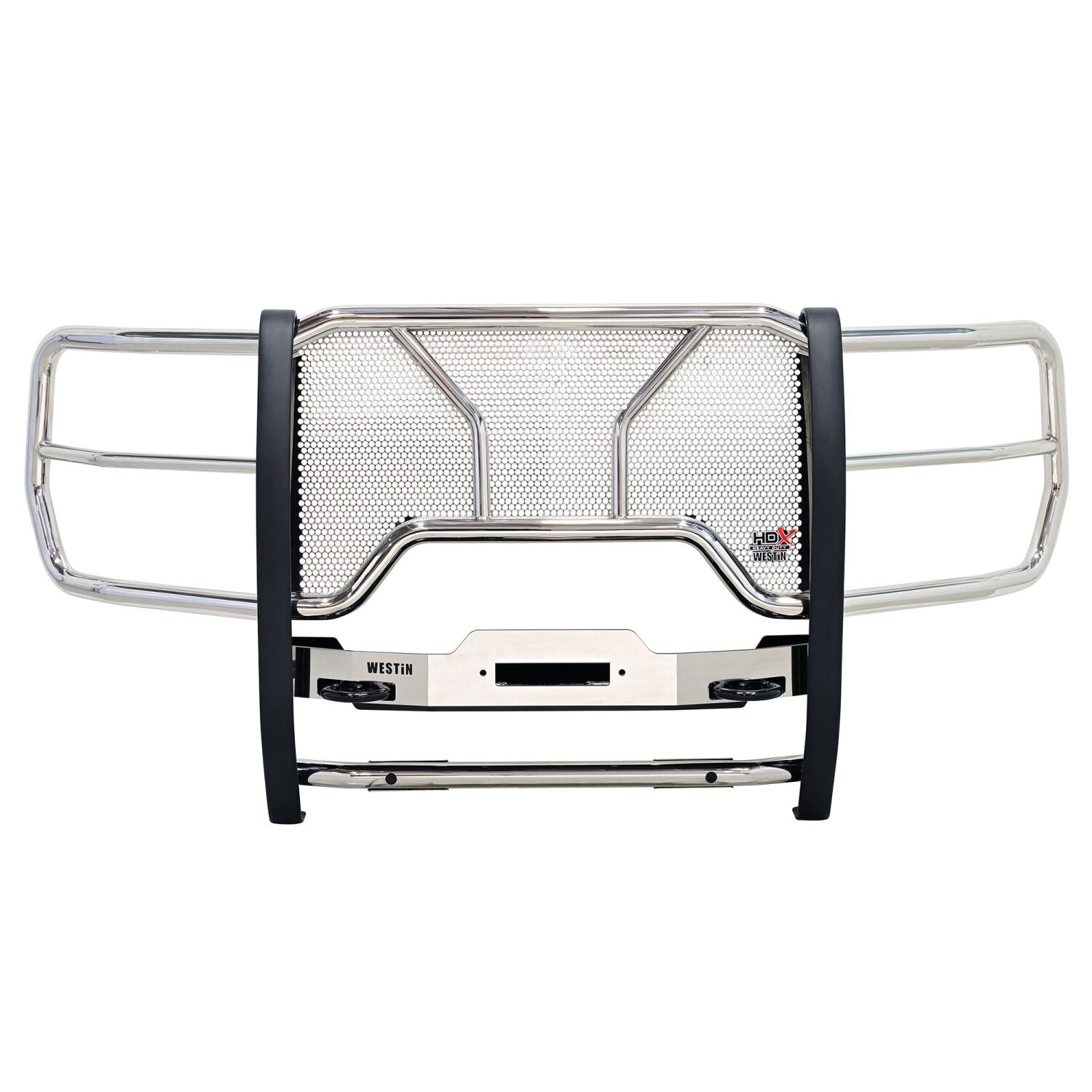 Ford F-250/F-350/F-450/F-550/F-600 Super Duty 2023-2026, Westin HDX Winch Mount Grille Guard, 1-Piece, Polished Stainless