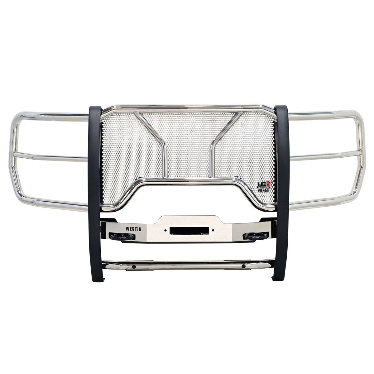 Ford F-250/F-350/F-450/F-550/F-600 Super Duty 2023-2026, Westin HDX Winch Mount Grille Guard, 1-Piece, Polished Stainless