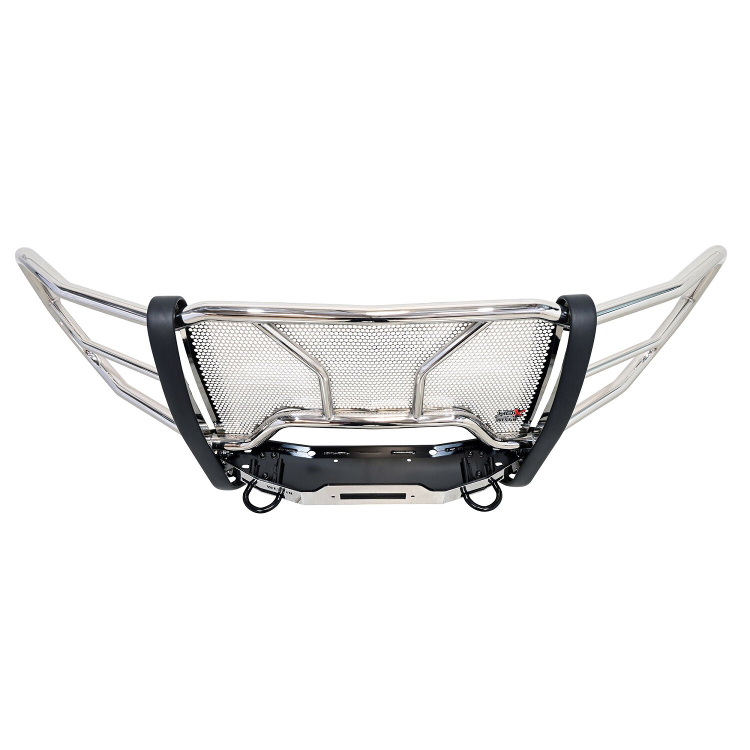Ford F-250/F-350/F-450/F-550/F-600 Super Duty 2023-2026, Westin HDX Winch Mount Grille Guard, 1-Piece, Polished Stainless, view 4