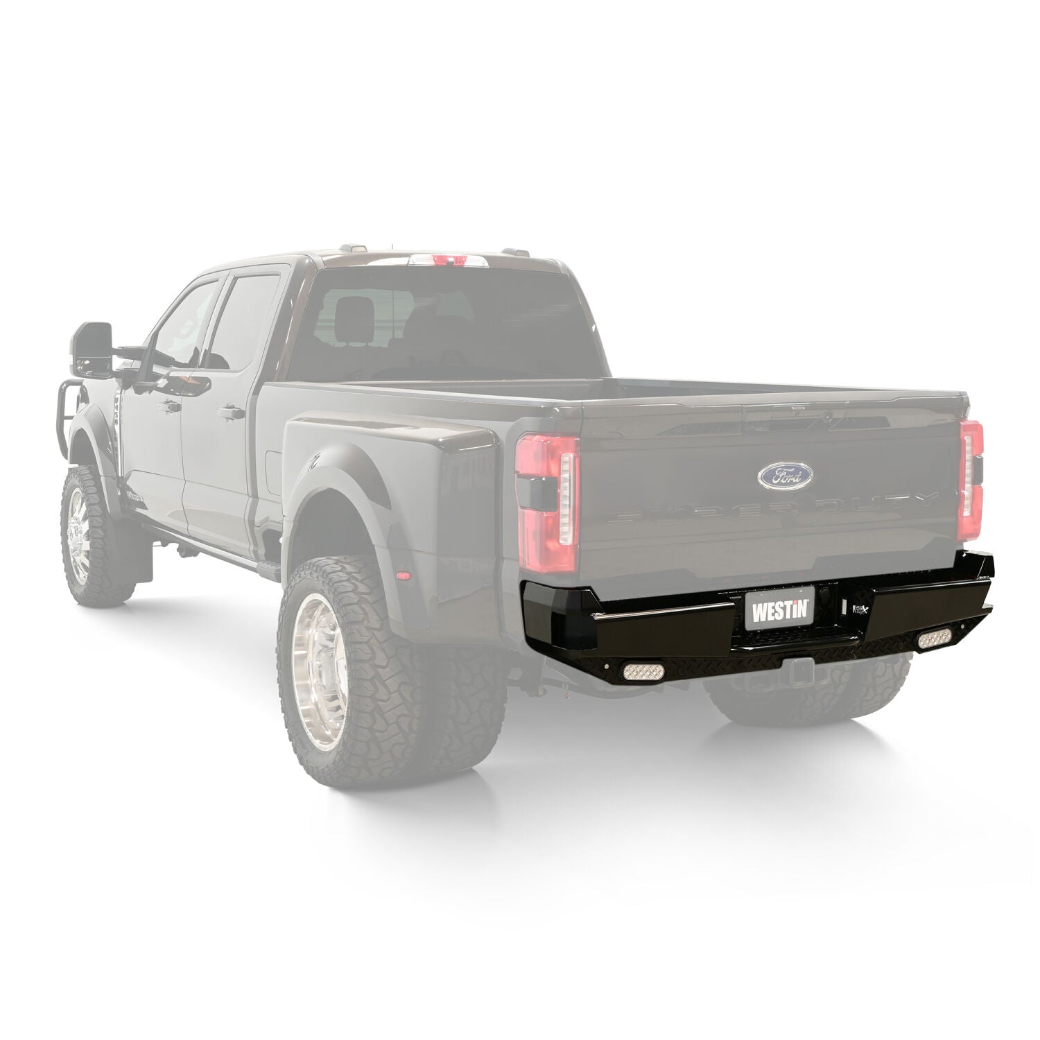 Ford F-250/F-350/F-450/F-550/F-600 Super Duty 2023-2026, Westin HDX Bandit Rear Bumper, Black Powder Coated