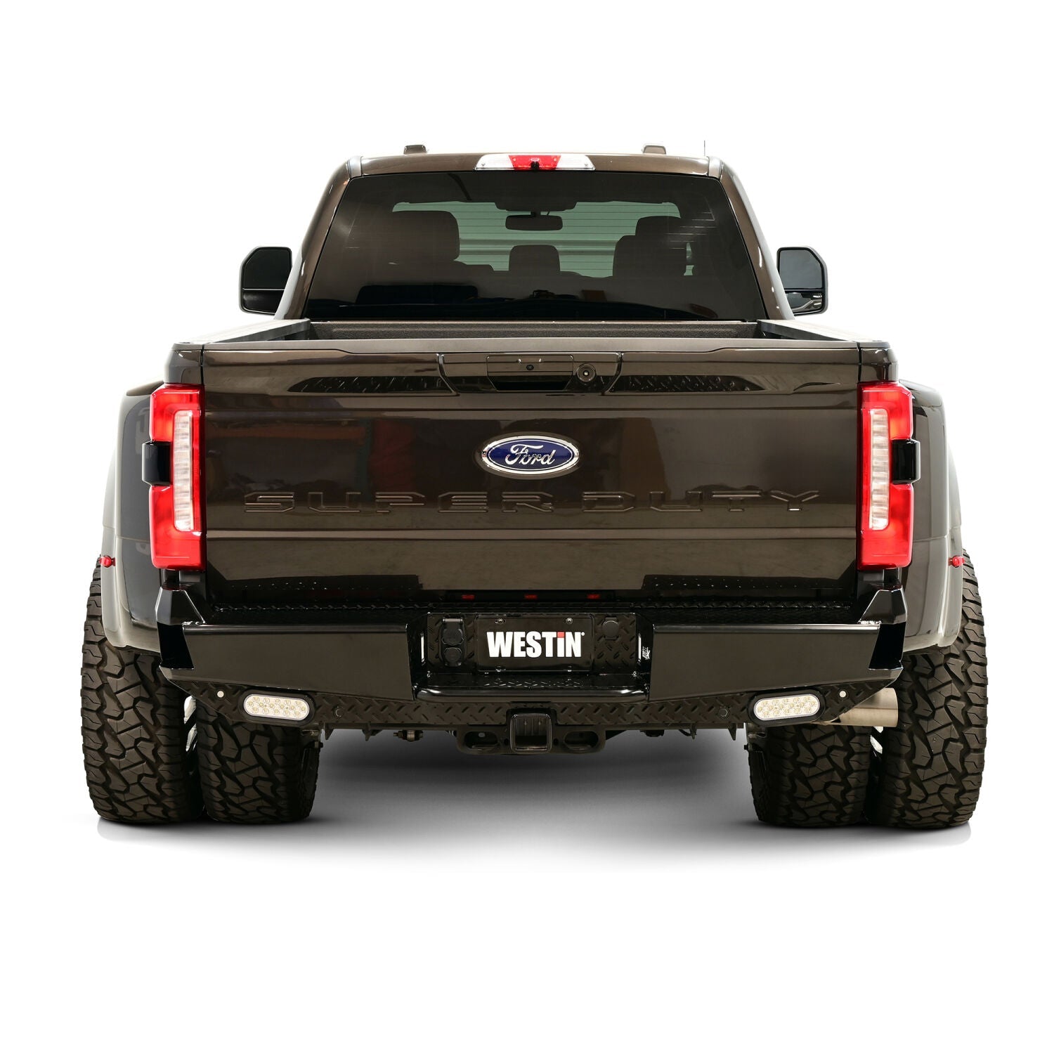 Ford F-250/F-350/F-450/F-550/F-600 Super Duty 2023-2026, Westin HDX Bandit Rear Bumper, Black Powder Coated, view 6