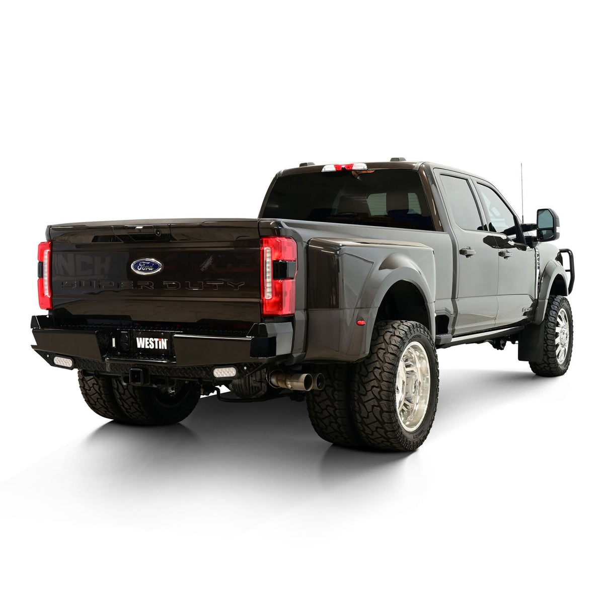 Ford F-250/F-350/F-450/F-550/F-600 Super Duty 2023-2026, Westin HDX Bandit Rear Bumper, Black Powder Coated, view 7
