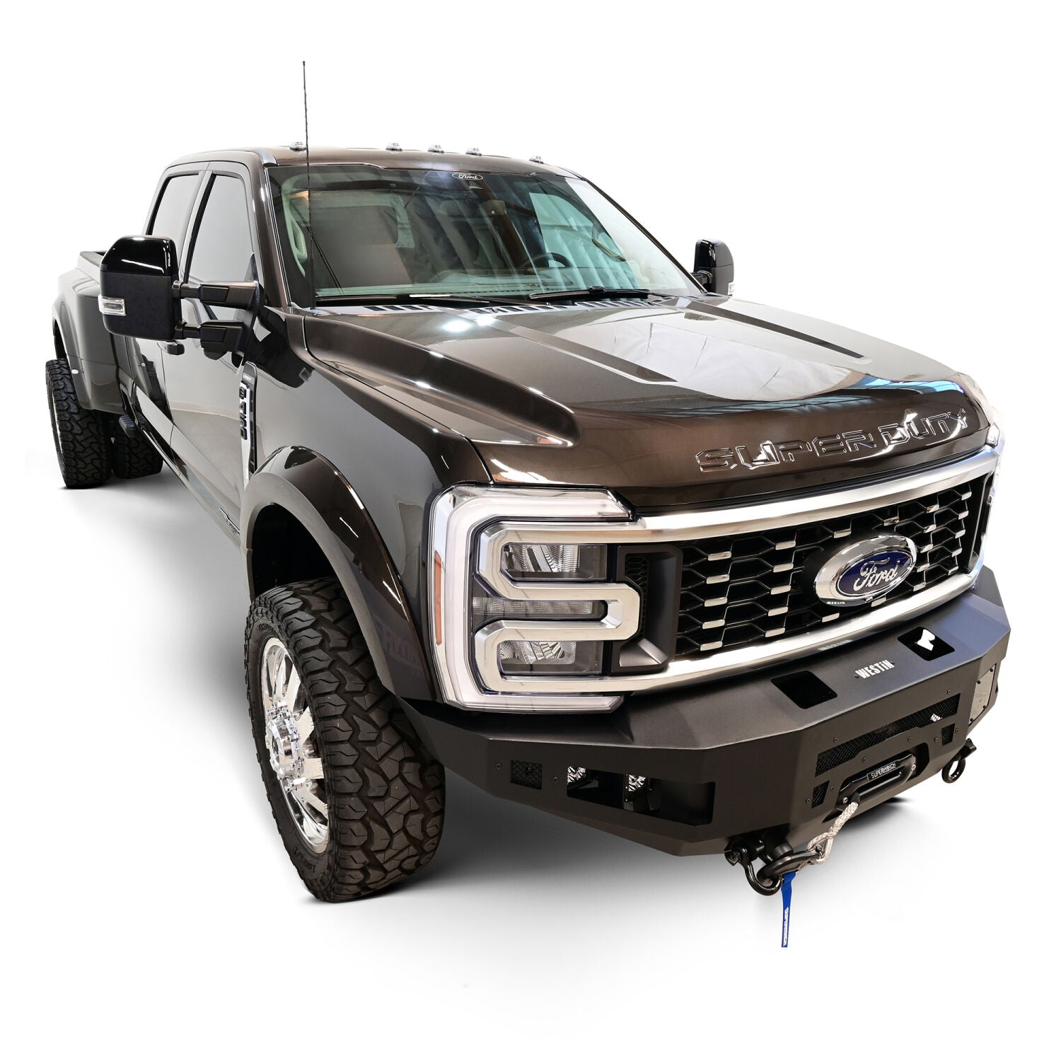 Ford F-250/F-350/F-450/F-550/F-600 Super Duty 2023-2026, Westin Pro-Series Front Bumper, Full Width, Textured Black, view 10