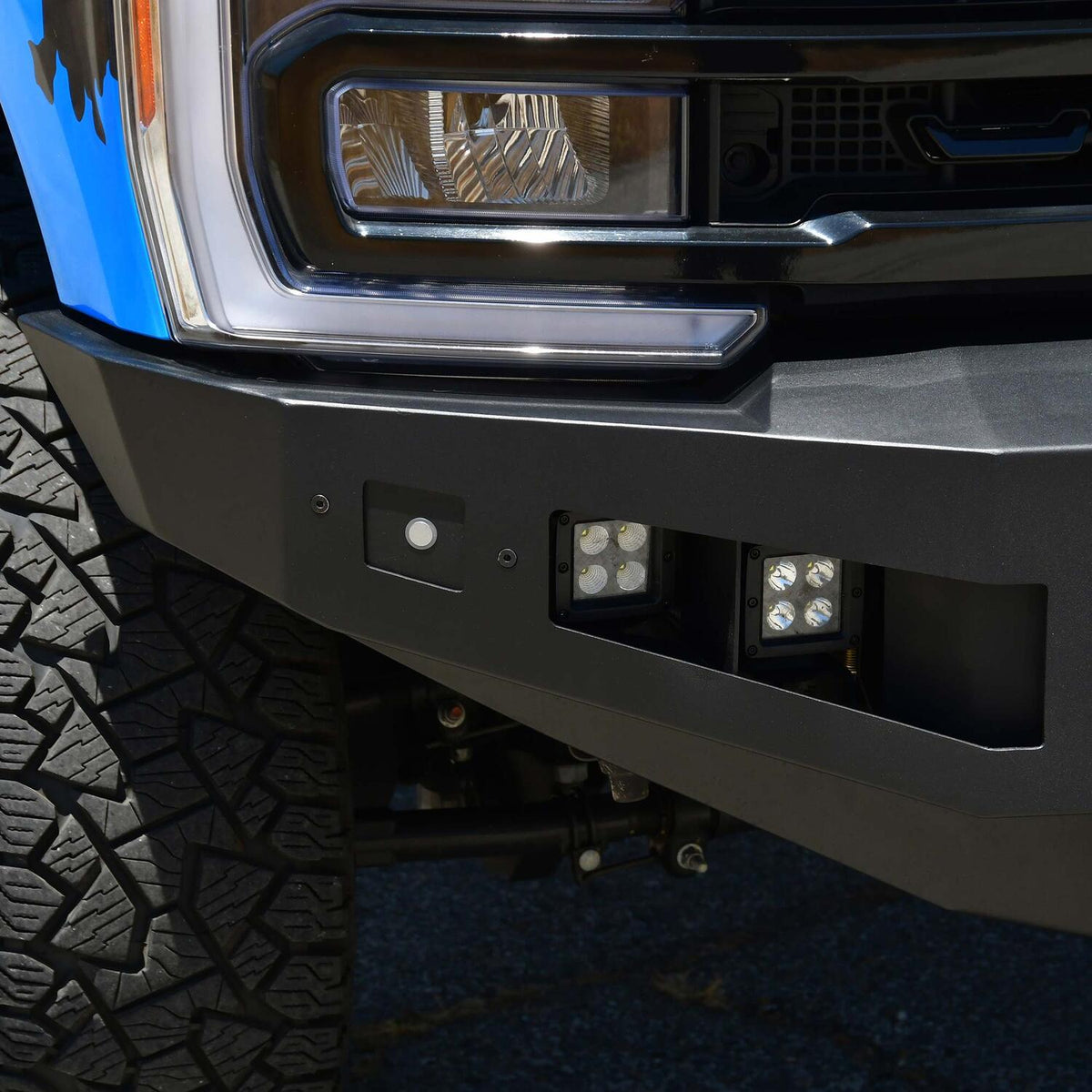Ford F-250/F-350/F-450/F-550/F-600 Super Duty 2023-2026, Westin Pro-Series Front Bumper, Full Width, Textured Black, view 20