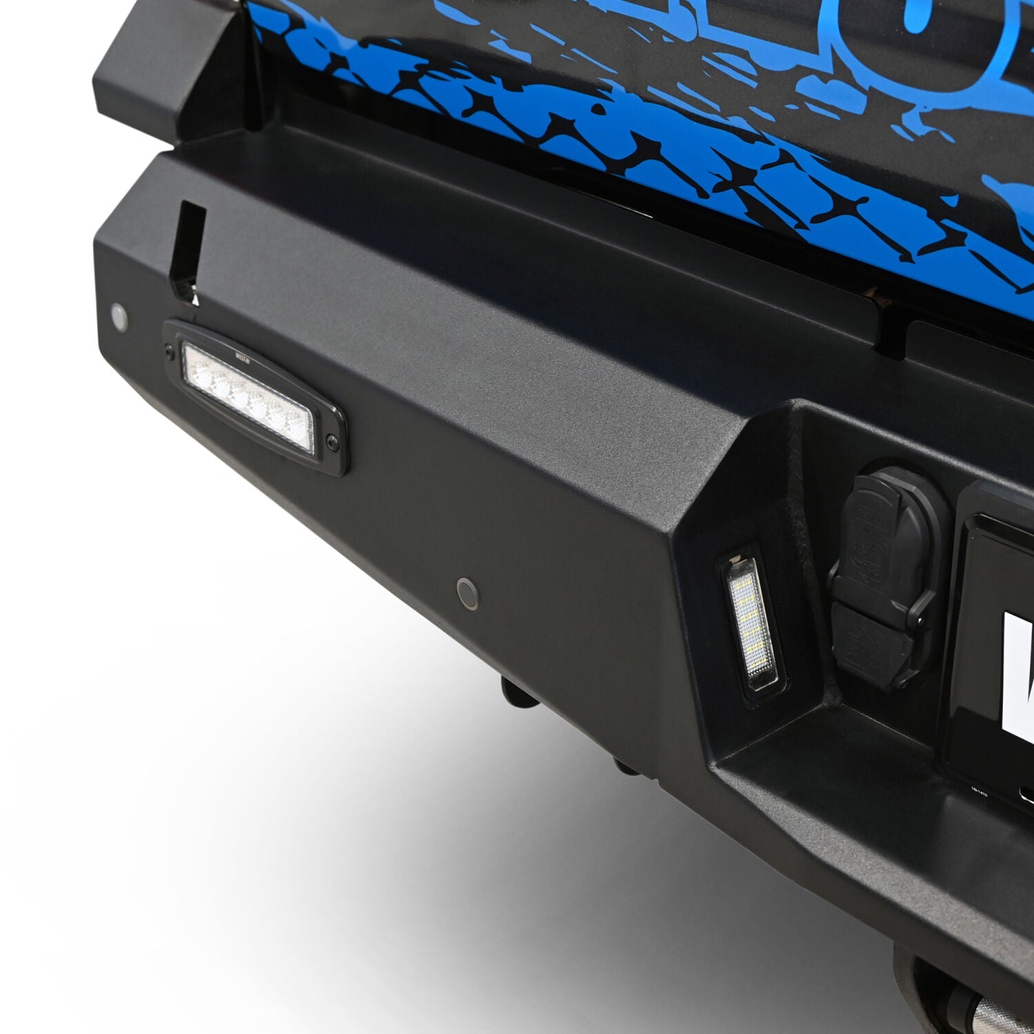 Ford F-250/F-350/F-450/F-550/F-600 Super Duty 2023-2026, Westin Pro-Series Rear Bumper, Textured Black, view 9