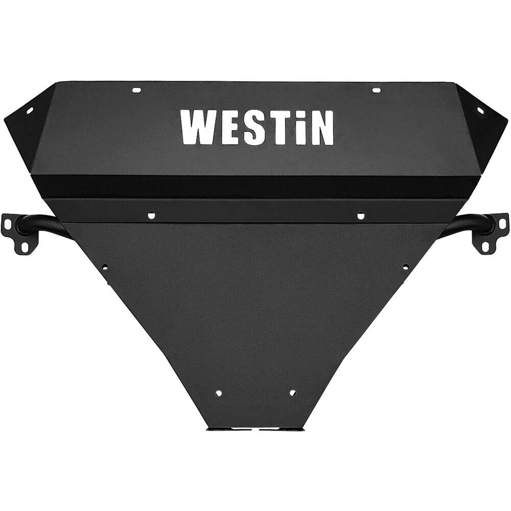Chevrolet Silverado 1500 2016-2018 & Silverado 1500 LD 2019, Westin Outlaw/Pro-Mod Bumper Skid Plate, Textured Black