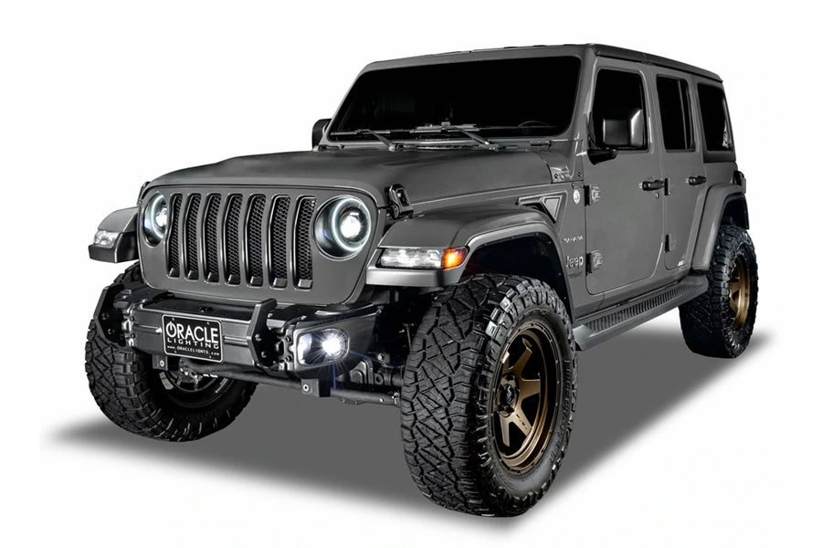 Jeep Wrangler JL, JK & Gladiator JT Oracle High Performance 20W LED Fog Lights - White