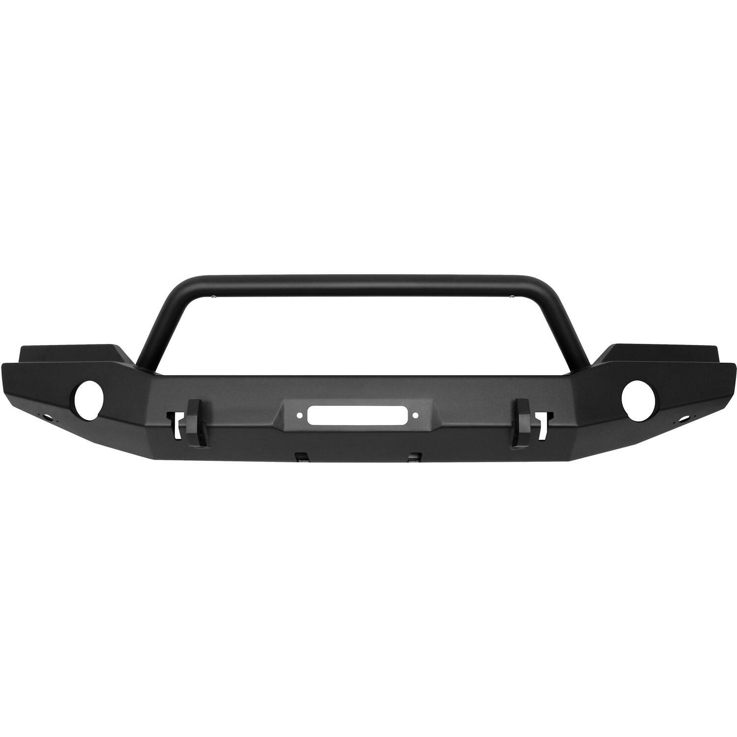 Jeep Wrangler JK 2007-2018, Westin WJ2 Full Width Front Bumper, with Bull Bar, Textured Black