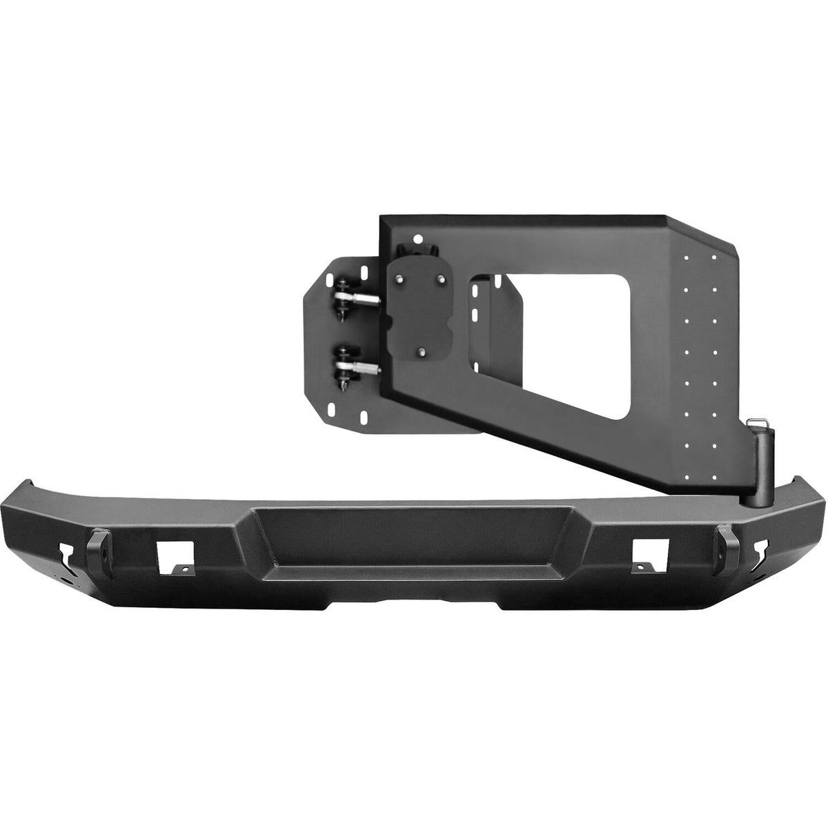 Jeep Wrangler JK 2007-2018, Westin WJ2 Rear Bumper with Tire Carrier