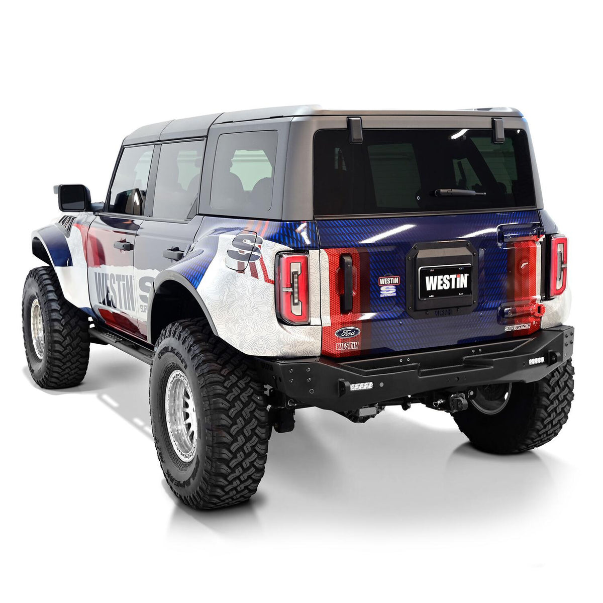 Ford Bronco 6th Gen 2022-2026, Westin Spare Tire Delete Plate, Textured Black
