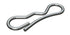 TeraFlex Hitch Pin Clip, Front Sway Bar Quick Disconnect