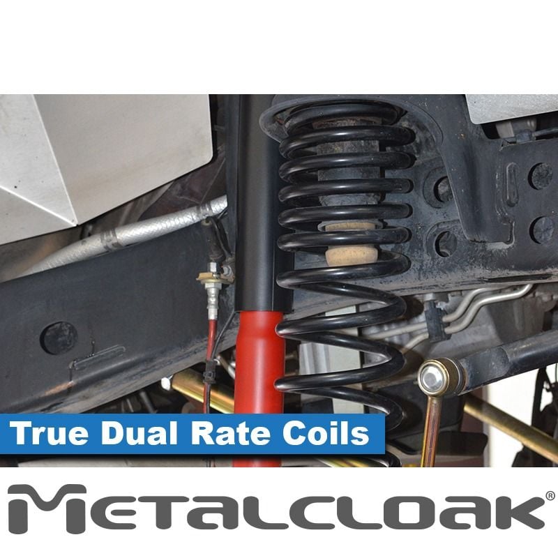 Jeep Wrangler JK 2007-2018, MetalCloak True Dual Rate Coils, Front, 4-Door 4.5in, 2-Door 5.5in Lift, view 3
