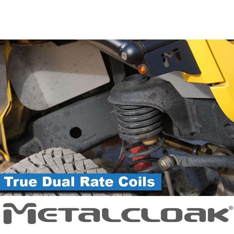 Jeep Wrangler JK 2007-2018, MetalCloak True Dual Rate Coils, Front, 4-Door 4.5in, 2-Door 5.5in Lift, view 6