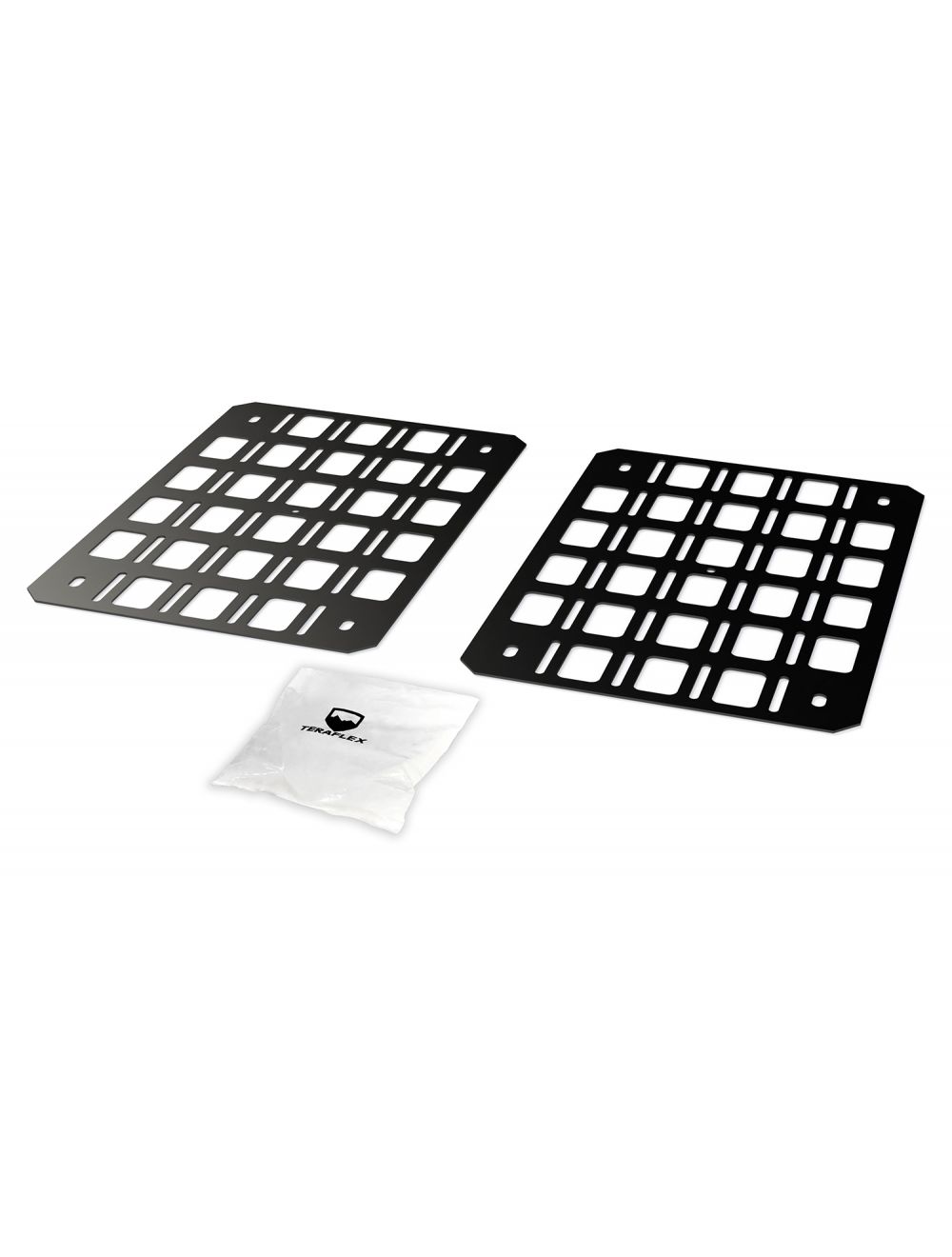 Jeep Wrangler JL 2018-2026, TeraFlex Sierra Cargo Rack MOLLE Accessory Mount Kit
