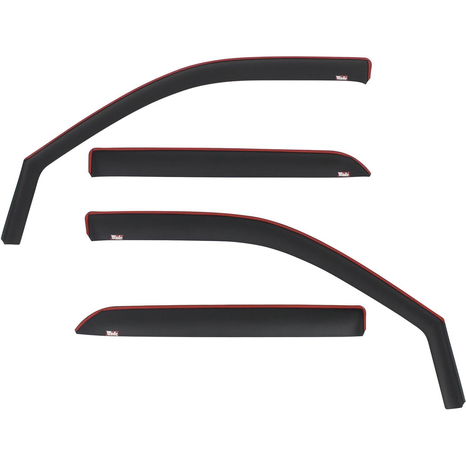 Ram 1500 2009-2018 & Ram 1500 Classic 2019-2020 & Ram 2500/3500 2010-2020 Crew Cab, Westin Matte In-Channel Wind Deflectors, 4-Piece