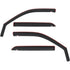 Ram 1500 2009-2018 & Ram 1500 Classic 2019-2020 & Ram 2500/3500 2010-2020 Crew Cab, Westin Matte In-Channel Wind Deflectors, 4-Piece