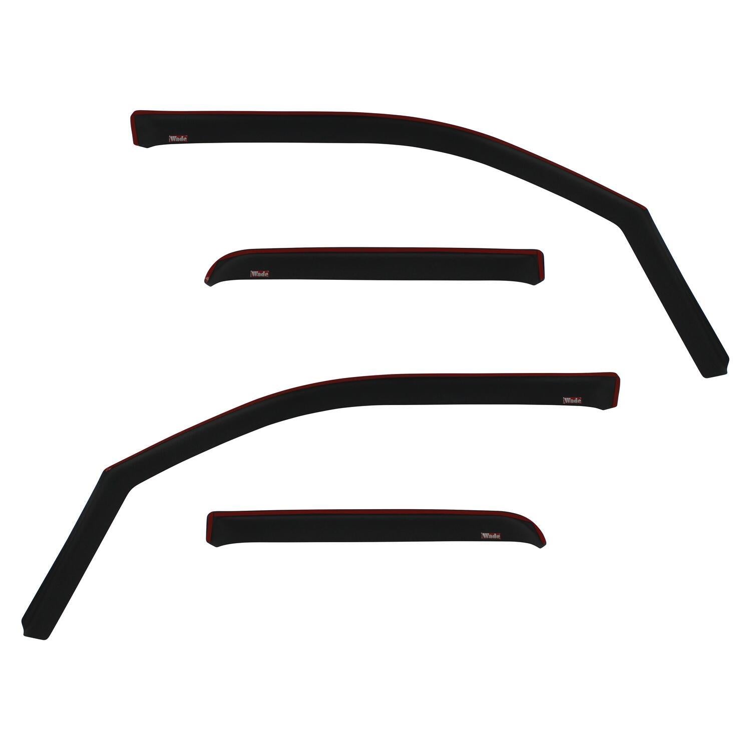 Ram 1500 2019-2020, Westin In-Channel Wind Deflector, 4-Piece, Extended Cab, Matte Black