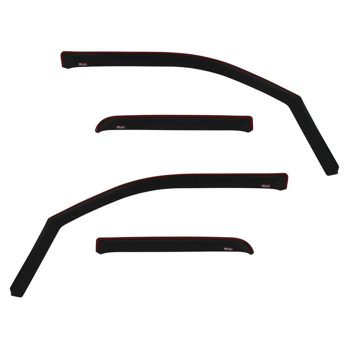 Ram 1500 2019-2020, Westin In-Channel Wind Deflector, 4-Piece, Extended Cab, Matte Black