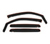 Toyota Tacoma 2005-2020, Westin In-Channel Wind Deflector, 4-Piece, Crew Cab, Matte Black