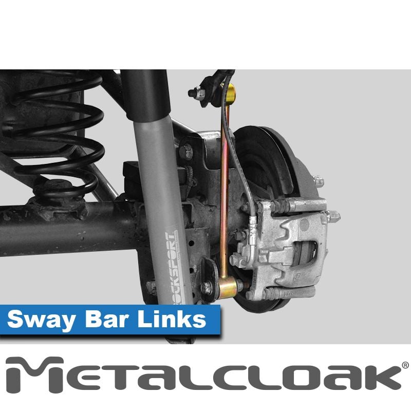 Jeep Wrangler JK 2007-2018, MetalCloak Rear Sway Bar Link Extension Kit, 12.25in, view 3
