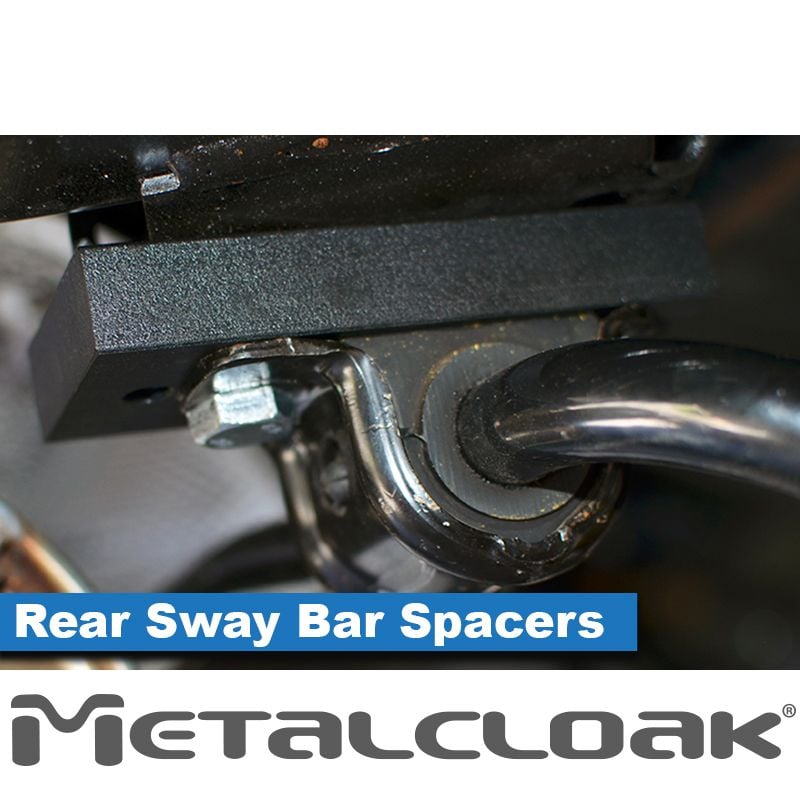 Jeep Wrangler JL 2018-2026, MetalCloak Rear Offset Sway Bar Link Extension Kit, 12in, view 6