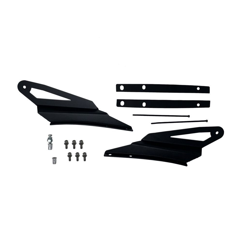2005-23 Toyota Tacoma KC HiLiTES Bracket Set for Light Bar Overhead Mount - Pair