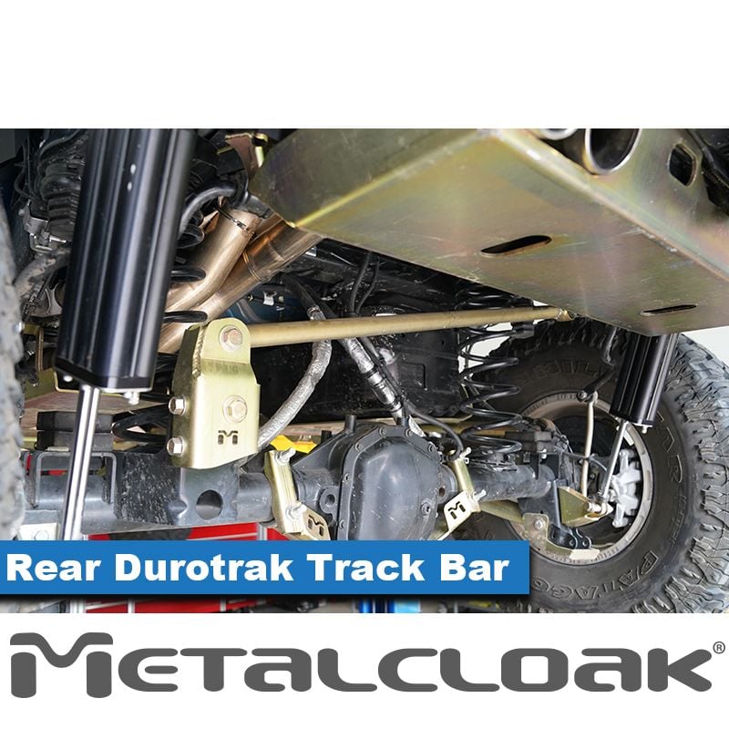 Jeep Wrangler JL 2018-2026, MetalCloak Durotrak Rear Track Bar, Adjustable, Solid Chromoly, view 5